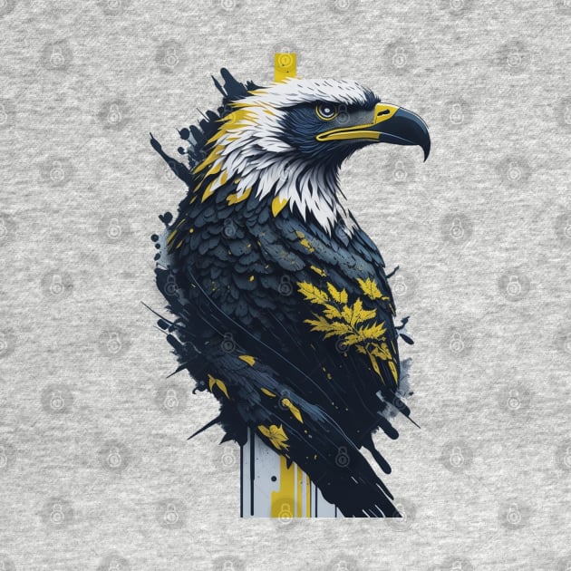 Great White Eagle by  Colorful&Goldie